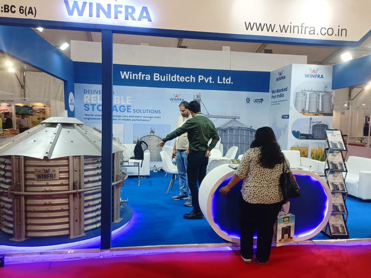 grain storage solution in karnal event
