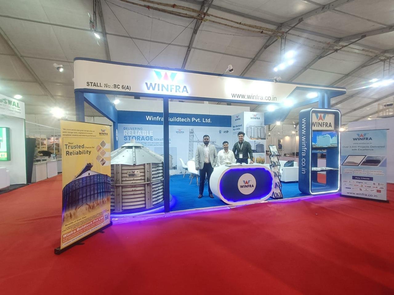 rice grain expo karnal winfra