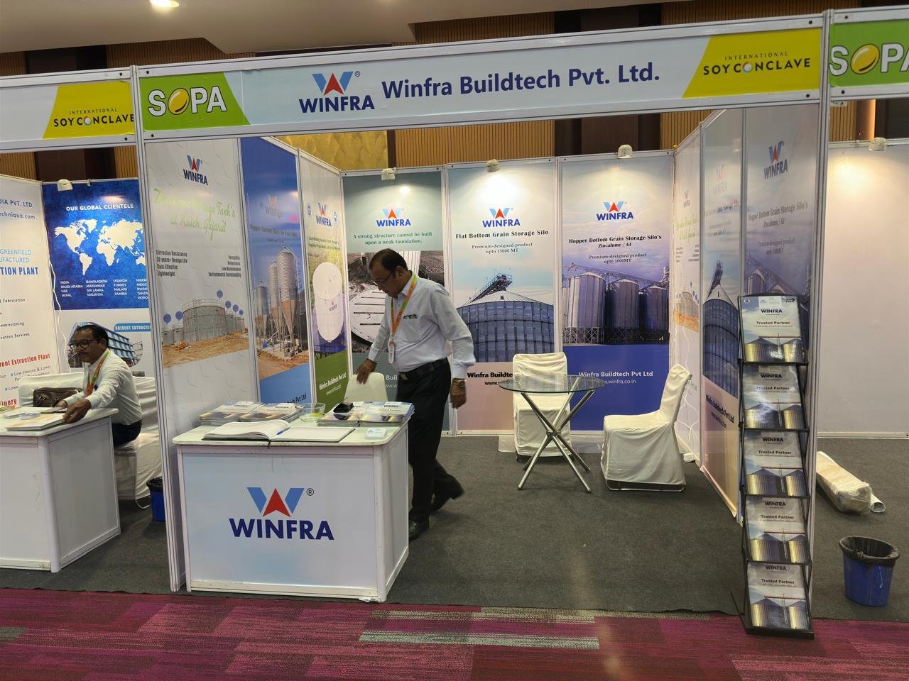 winfra exhibition International Soya Conclave in 2024