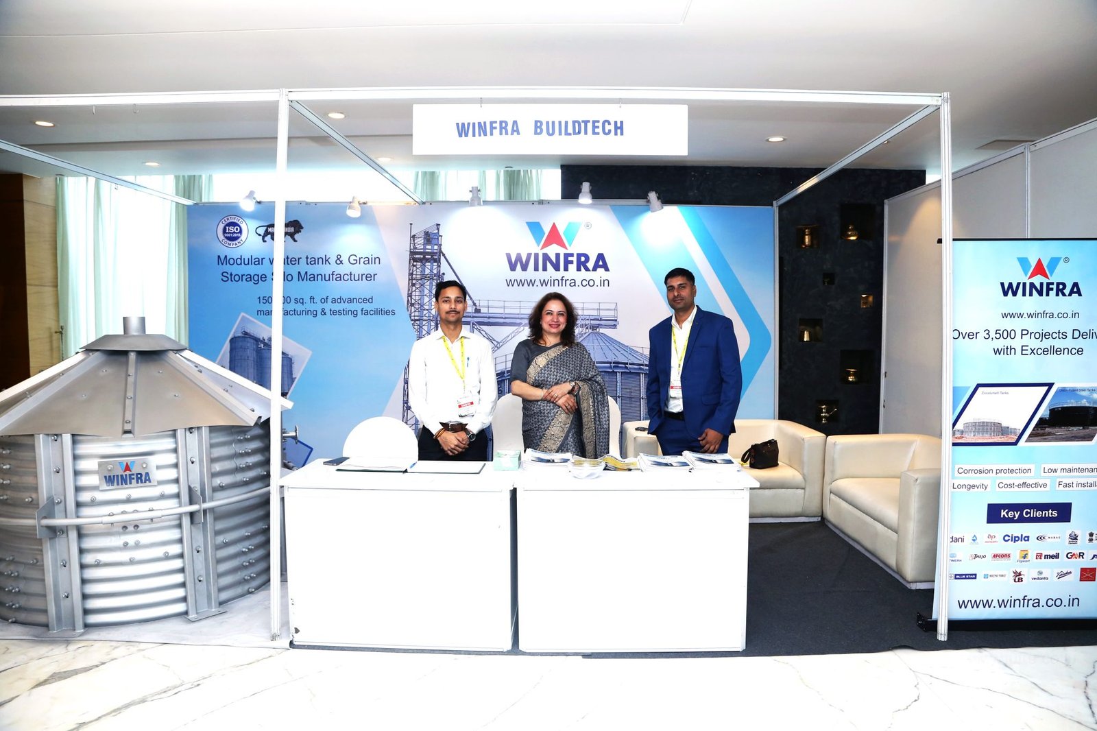 winfra team arjun on millet maize 2025