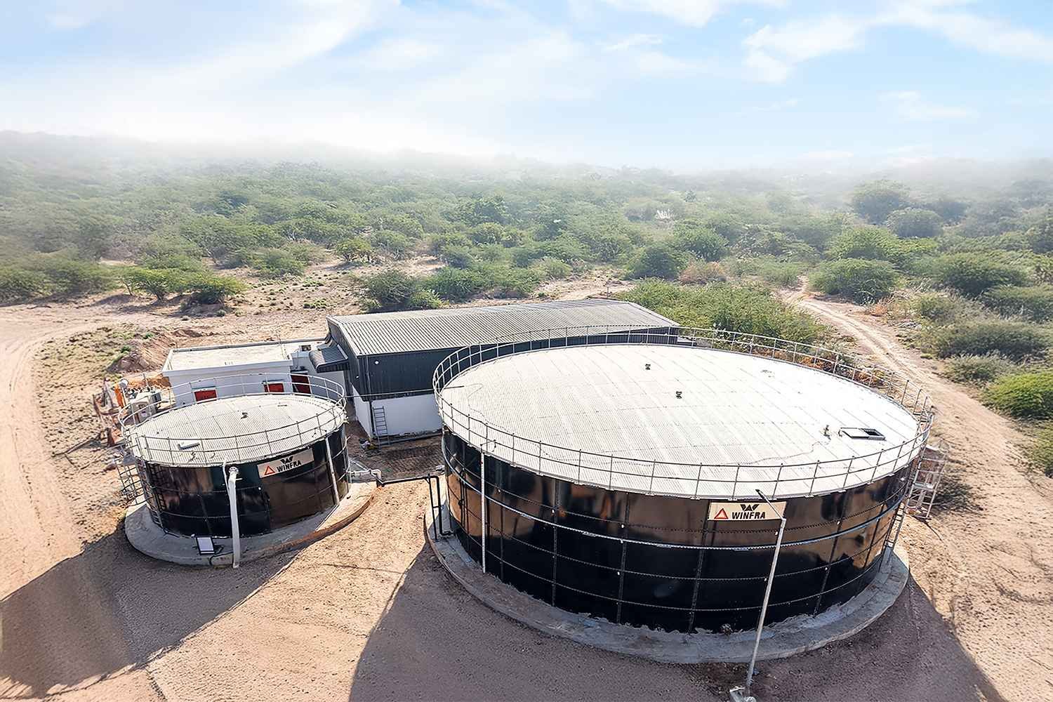 gfs tank winfra in faridabad, haryana